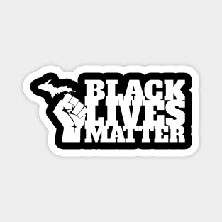 Black Lives Matter - Michigan Revolution 3 Magnet