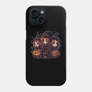 Halloween witches Phone Case