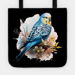 Blue Budgie Tote