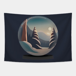 Winter on Sphere Tapestry