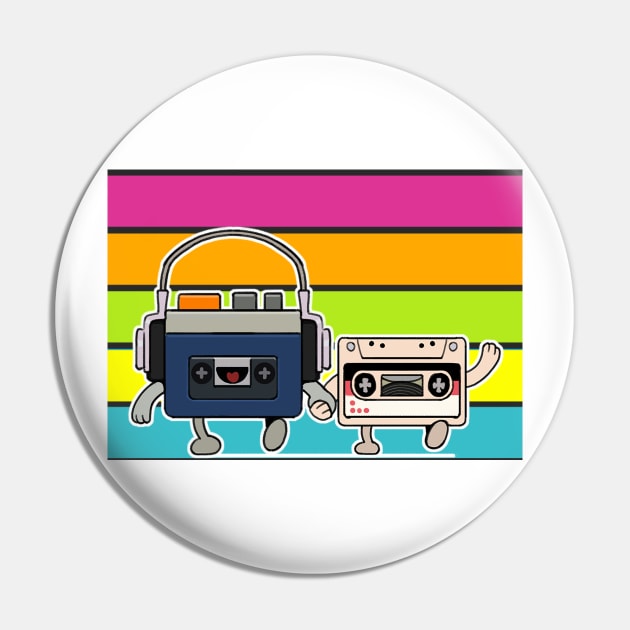 cassettetape Pin by COOLKJS0