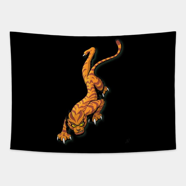 Tigre Tapestry by Gus the little guy