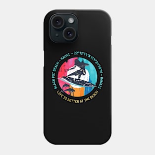 Black Pot Beach, Kauai, Hawaii Phone Case