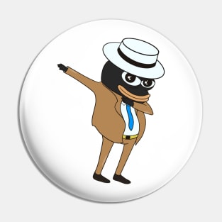 Tux Penguin meme sticker Pin