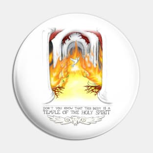 Temple of the Spirit Pin