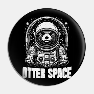 Otter space Pin