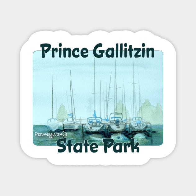 Prince Gallitzin State Park, Pennsylvania Magnet by MMcBuck