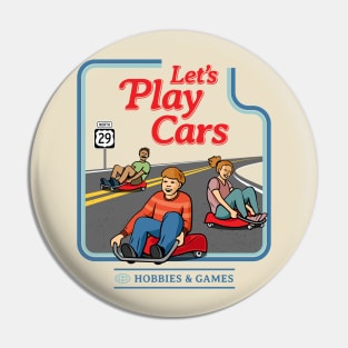 Let's Play Cars Pin