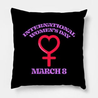 International Women's Day Pillow