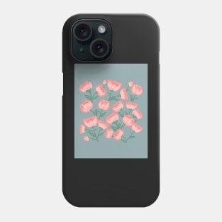 Bunch of peonies Phone Case