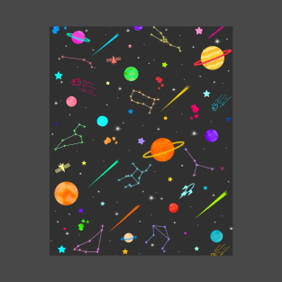 Colorful space T-Shirt