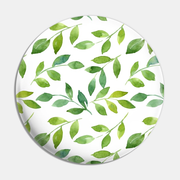 Greenery Pin by Markdisha Designs