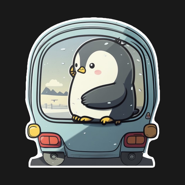 cute baby penguin by Stickandteach