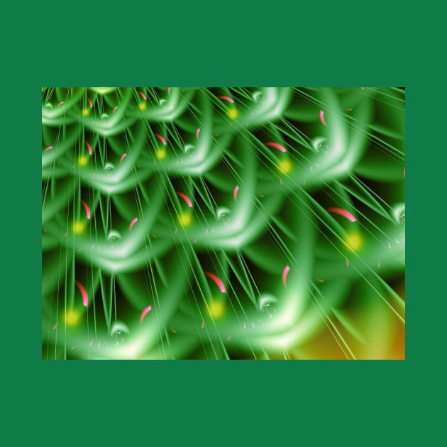 Abstract Christmas Tree by pinkal