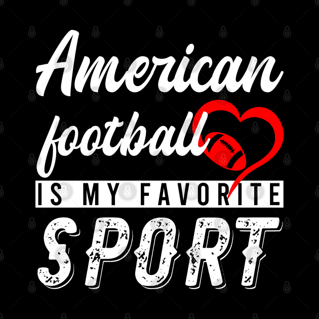 American Football Is My Favorite Sport by NoBreathJustArt