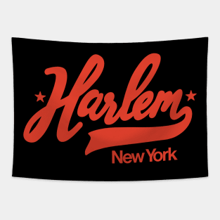 Vintage Harlem New York - Retro Harlem Logo - Harlem Shirt Tapestry