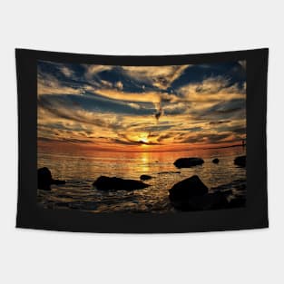 SPIRITUAL SUNSET DESIGN Tapestry