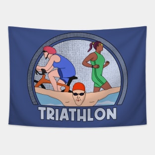 Triathlon Tapestry