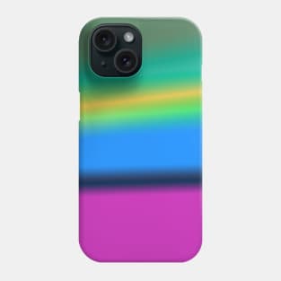 green blue pink texture design Phone Case