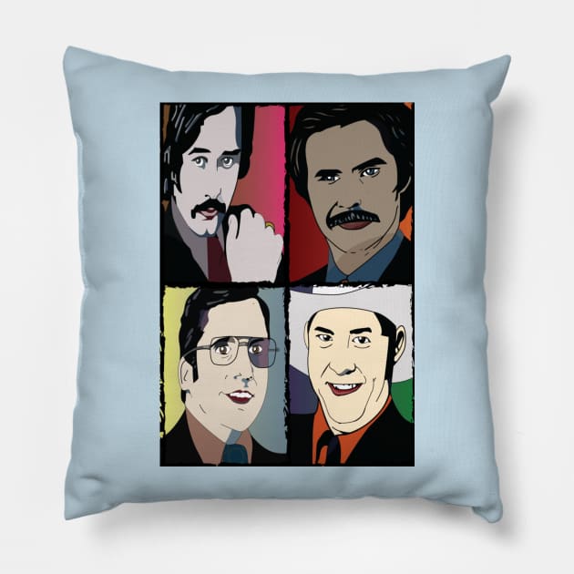 News Team Assemble! Pillow by slice_of_pizzo