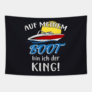 Auf meinem Boot bin ich der King Tapestry