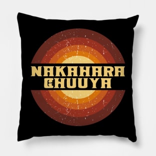 Vintage Proud Name Chuuya Anime Gifts Circle Pillow