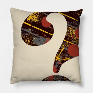 Question Mark - Symbol Pillow