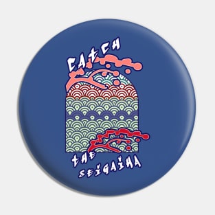 Art Deco Seigaiha 2 Pin