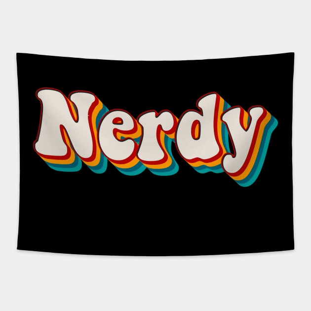 Nerdy Tapestry by n23tees