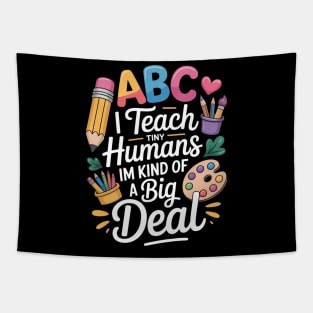 Teacher Appreciation Back To School Cute Tapestry
