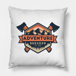 Adventure Seekers Pillow