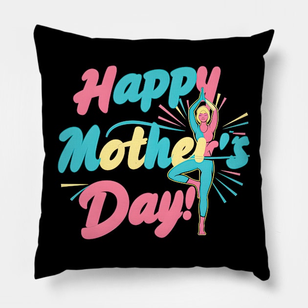 Happy Mother's day | Mother's day| MOM lover gifts Pillow by T-shirt US