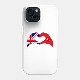 We Heart UK & China Patriot Flag Series Phone Case