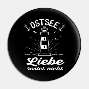 Ostsee Liebe rostet nicht Pin