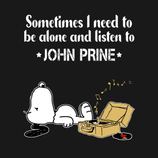 John Prine // Aesthetic Vinyl Record // T-Shirt