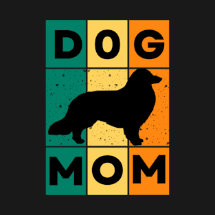 VINTAGE COLLIE DOG MOM T-Shirt