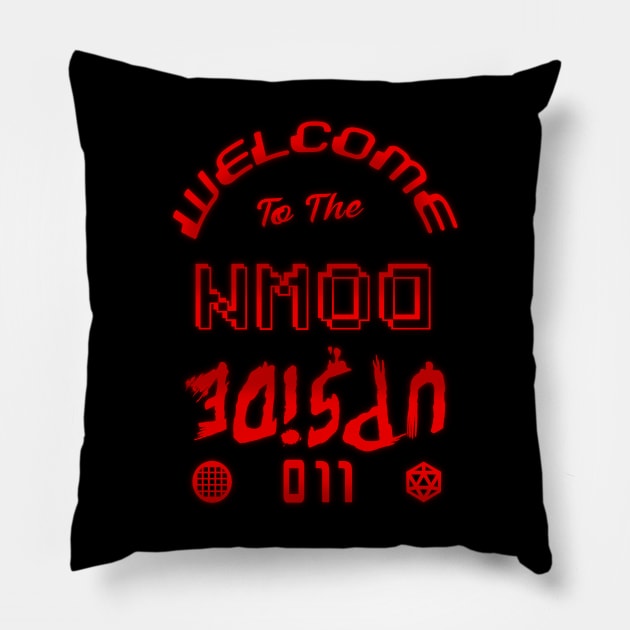 Welcome to the Upside Down - 1 Pillow by KenTurner82
