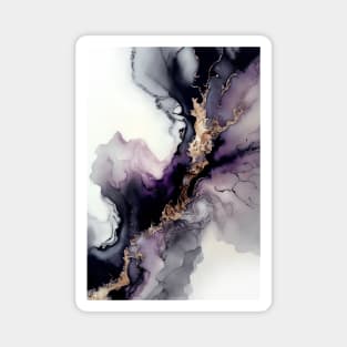 Ethereal Essence - Abstract Alcohol Ink Resin Art Magnet