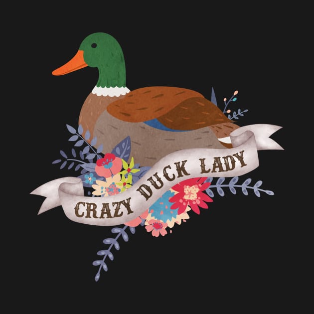 Crazy Duck Lady by Psitta