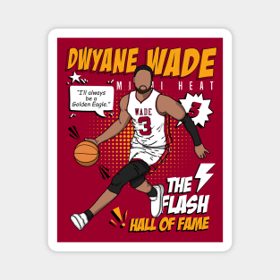 Dwyane Wade Comic Art Magnet