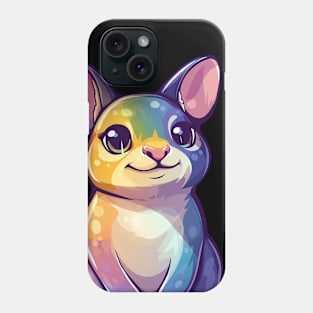 Funny outfit for cuddlers, wallaby, gift "HUGGN" Phone Case