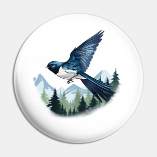 Swallow Bird Pin