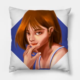 Morning Blues Pillow