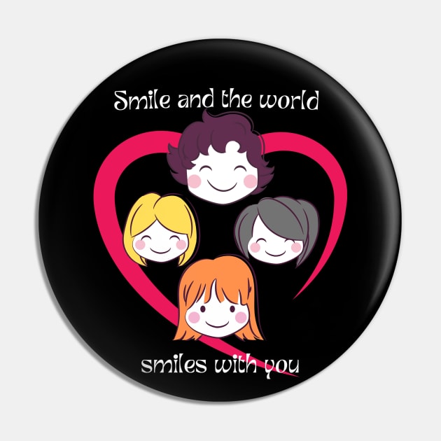 Smile Pin by Gersth