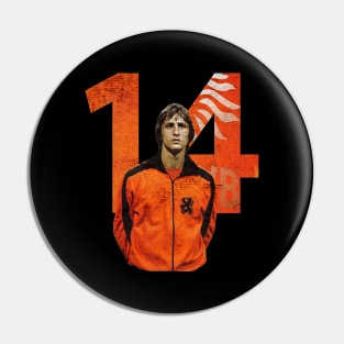 johan cruyff Pin