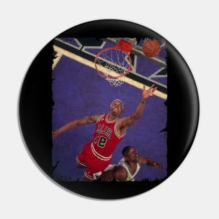 Dennis Rodman - Chicago Bulls vs Sacramento Kings Pin