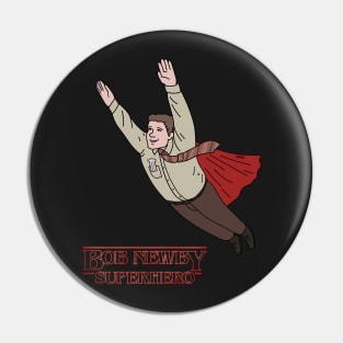 Stranger Things Bob Newby Superhero Pin