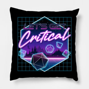 Rollplay Guild: Let's Get Critical Pillow