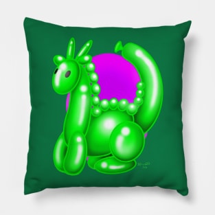 Balloon Dragon grrrrrr Pillow