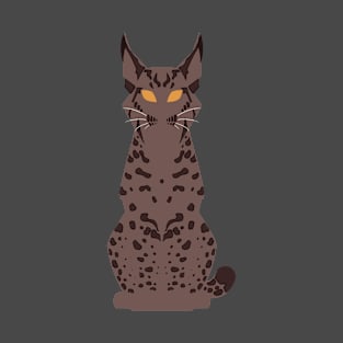 Minimalist Eurasian Lynx T-Shirt